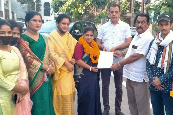 Monica Dhali nominated for the post of President of Rudrapur Mahanagar Mahila Congress Committee