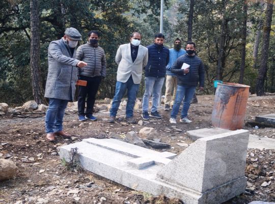 Nainital: A step towards heritage! Historical cemetery of pines is developing as a tourist destination, DM also instructed to provide basic facilities for tourists