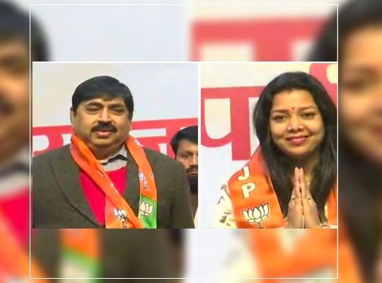 OMG! I am a girl, I can fight, Poster Girl joined BJP after fighting Congress, while SP also got a setback, after daughter-in-law, Sadu also joined BJP