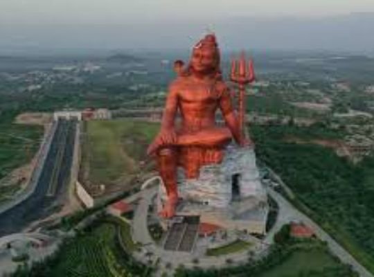 New record: World's tallest Shiva statue "Vishwas Swaroopam" inaugurated!The inauguration festival will run till November 6, Mahadev will be seen from 20 km away!