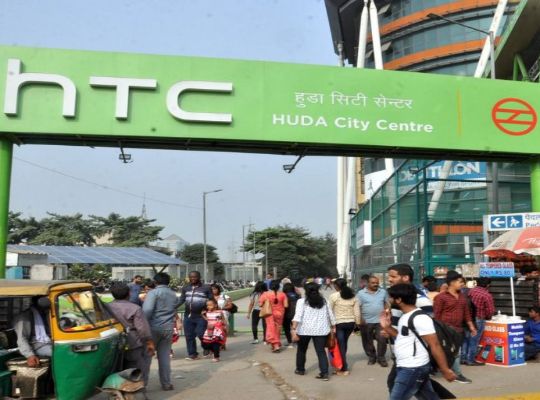 Gurugram's HUDA City Center Metro Station renamed for the second time in a few hours! will now be known as