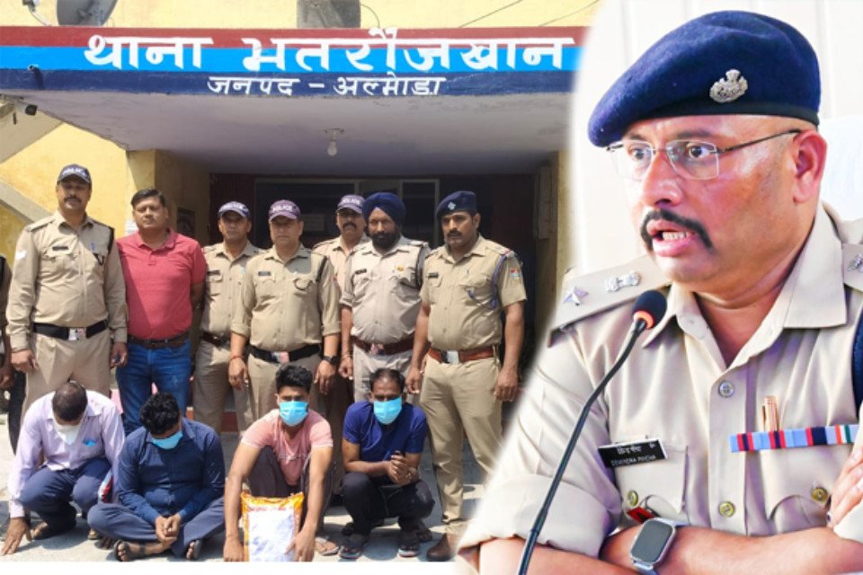 Big Breaking: Big success of Almora Police! 4 accused of slaughtering cows arrested, blind case revealed in three days