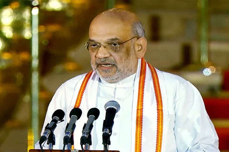 Amit Shah again took charge of the Home Ministry