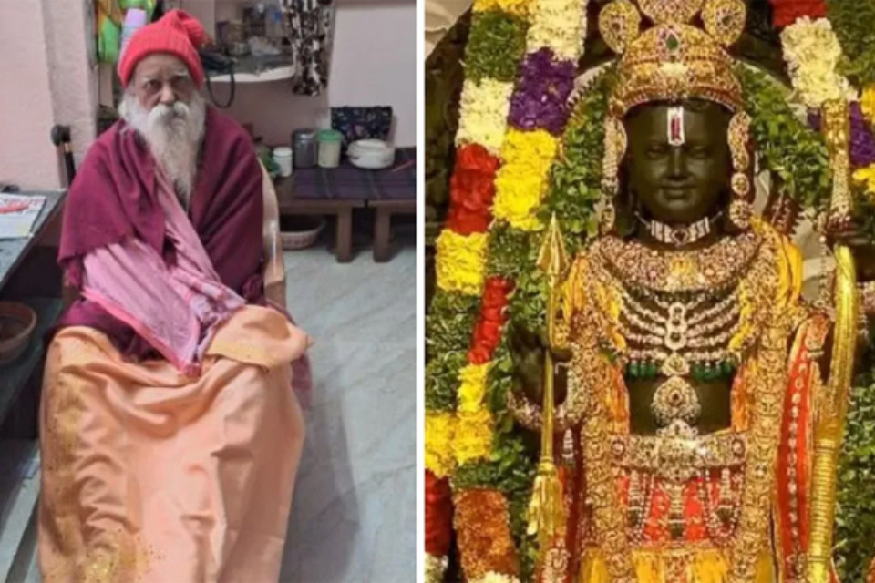 Sad: Pandit Laxmikant Dixit, who performed the consecration of Ram Lalla, is no more! Took his last breath at the age of 86, Modi-Yogi expressed grief