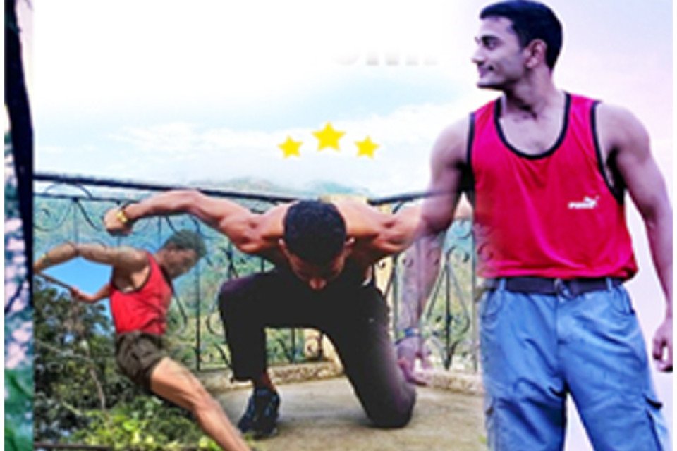 Pahari Krish: Chaman Verma of Almora dominates social media! Made good fitness without resources, everyone became a fan after seeing amazing stunts