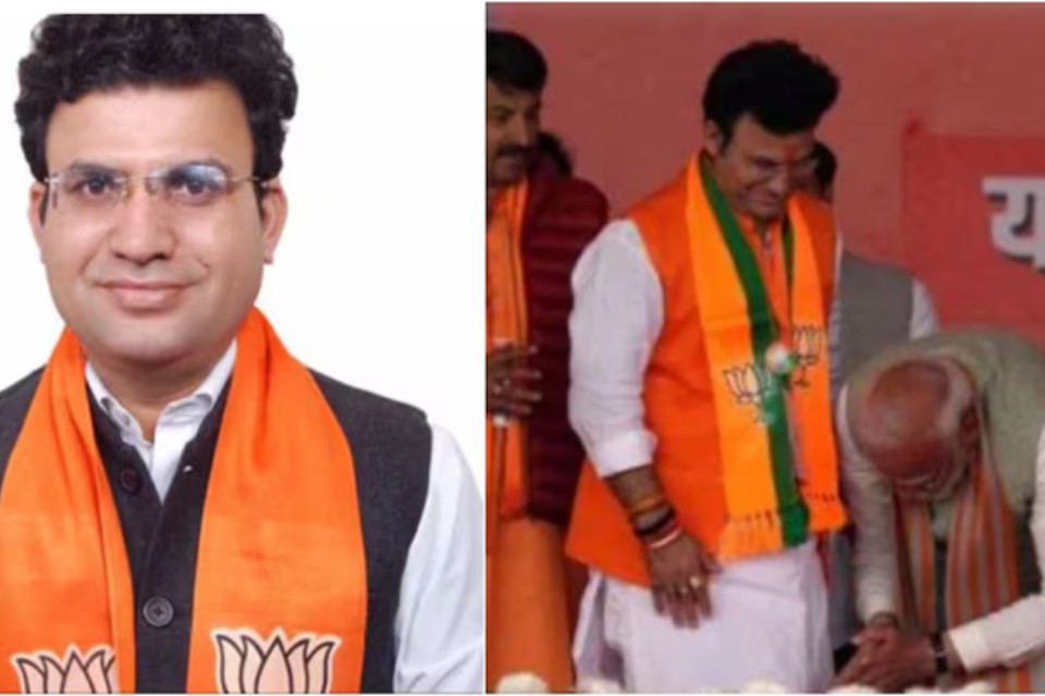 Two leaders of Uttarakhand origin won in Delhi elections! Ravindra Singh Negi of Almora, who defeated Awadh Ojha, is discussed everywhere, PM Modi touched his feet thrice.