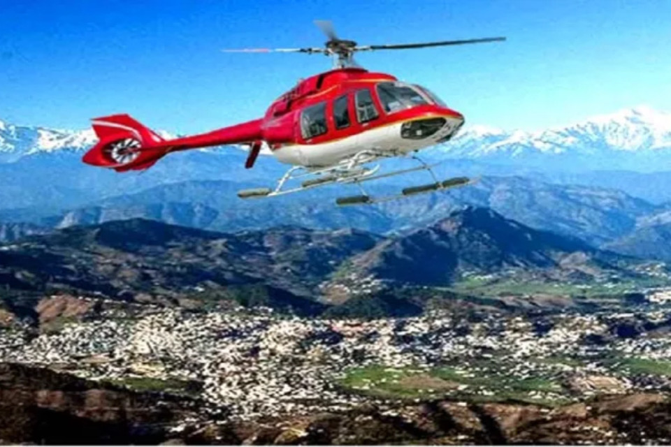 Uttarakhand Breaking: Grand launch of four heli services! CM Dhami flagged off, tourists will get convenience