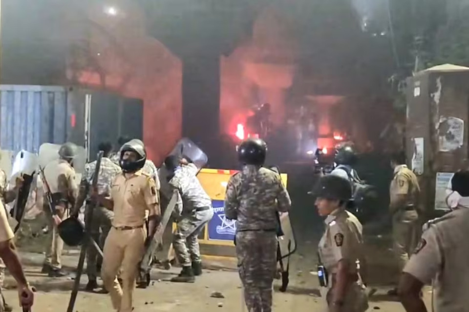 Big news: Violence erupted in Nagpur, Maharashtra! Curfew imposed in 10 areas, action continued throughout the night