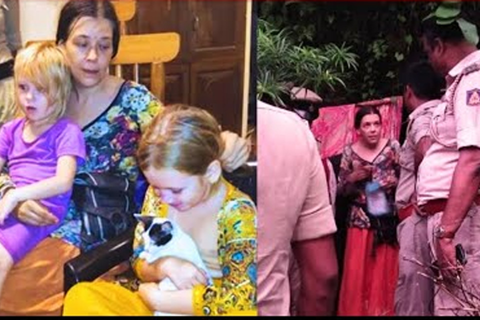Russian woman found with two children in a cave in Karnataka! Visa had expired years ago, she told shocking things during interrogation