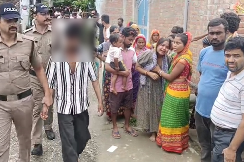 Sensational incident: Son killed his father by attacking him with an axe! Sensation spread in the area, police arrested him