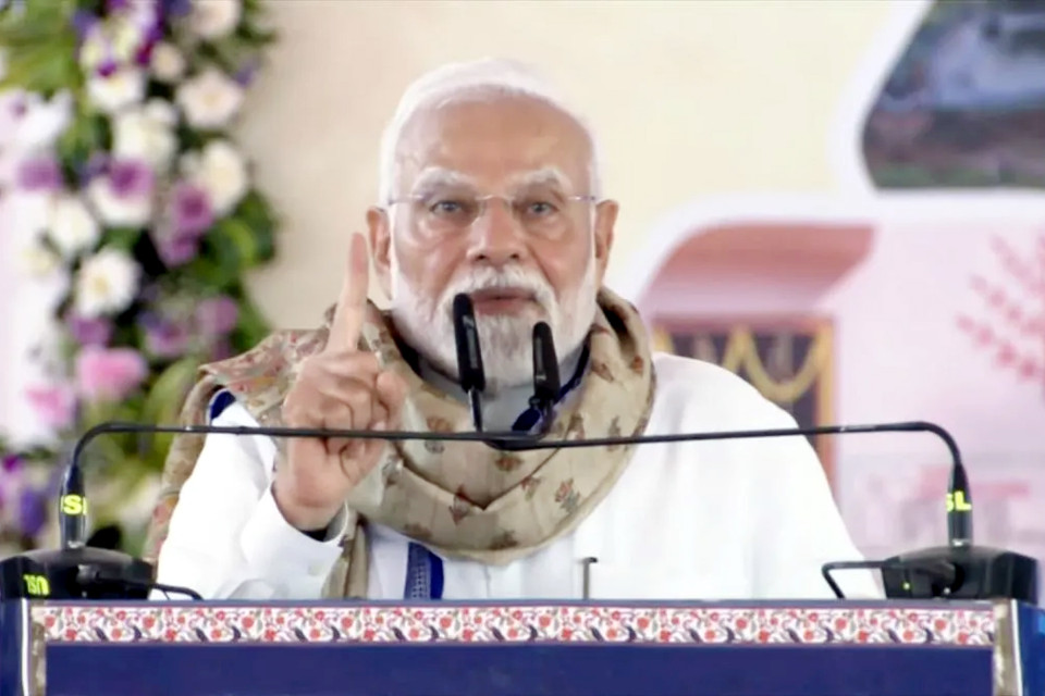 PM Modi's Bihar visit! Said- NDA government once again, targeted the opposition from Motihari
