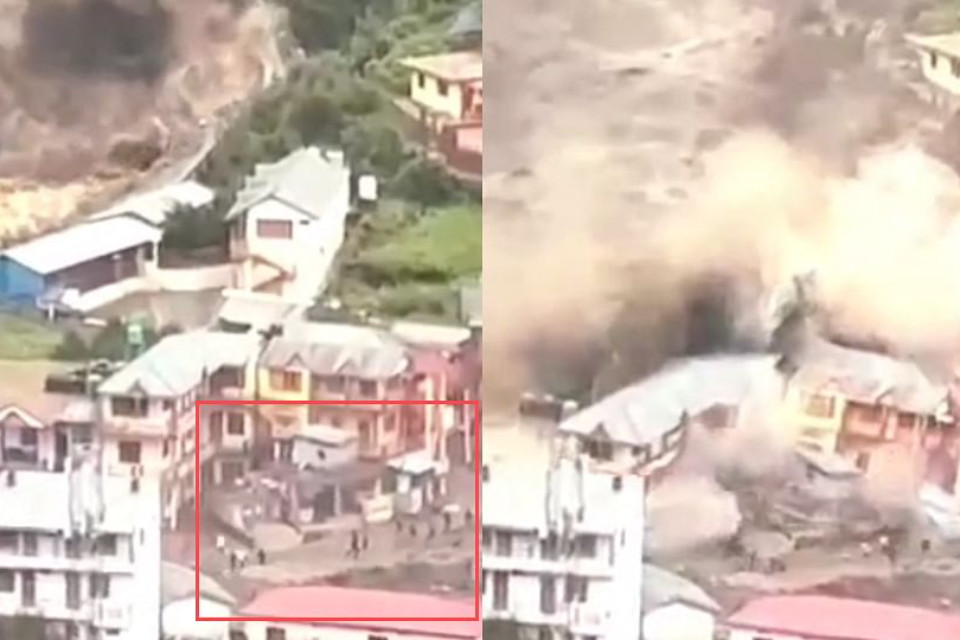Dharali disaster: Everything destroyed in 20 seconds! CM Dhami held a high-level meeting, 3 IAS officers deployed! Schools declared holiday in many districts, army took charge, police and administrat