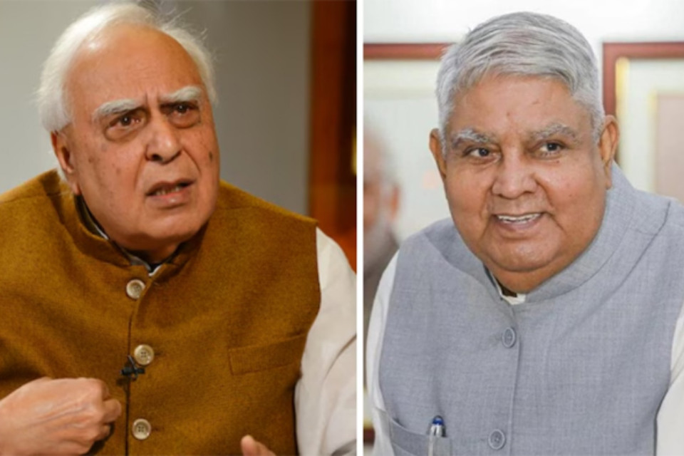 Where is Jagdeep Dhankhar? Kapil Sibal asked the question, said- is he safe?