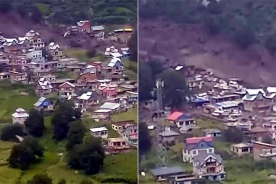 Nature's wrath: Dharali-like disaster in Kishtwar, Jammu and Kashmir! Massive destruction due to cloudburst in Chishoti village, 12 to 15 people feared dead