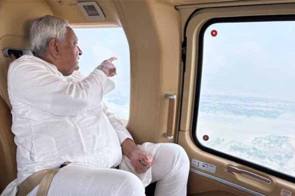 Flood and rain wreak havoc in Bihar! CM Nitish Kumar took stock of the situation, 25 lakh people affected