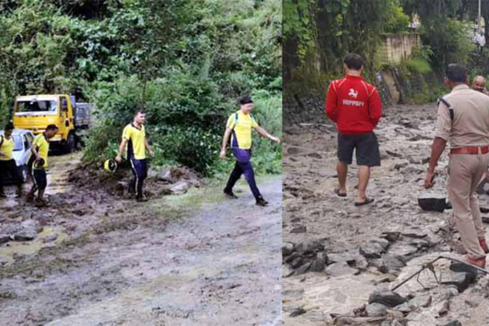 Rain havoc: Cloud burst in Tharali, Chamoli, causing devastation! Everything got destroyed in a moment, SDRF-NDRF took charge