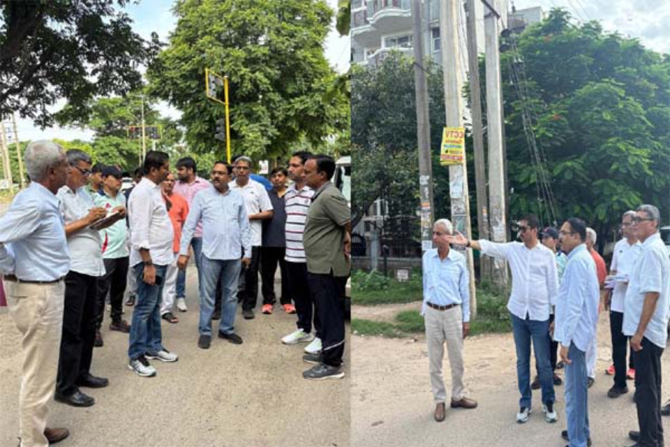 Big effort to make Panchkula a smart city: CEO took stock of everything from roads to parks