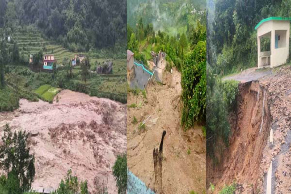 Cloudburst again causes devastation in Uttarakhand: State riddled with wounds of disasters, everything submerged in rubble, life becomes helpless