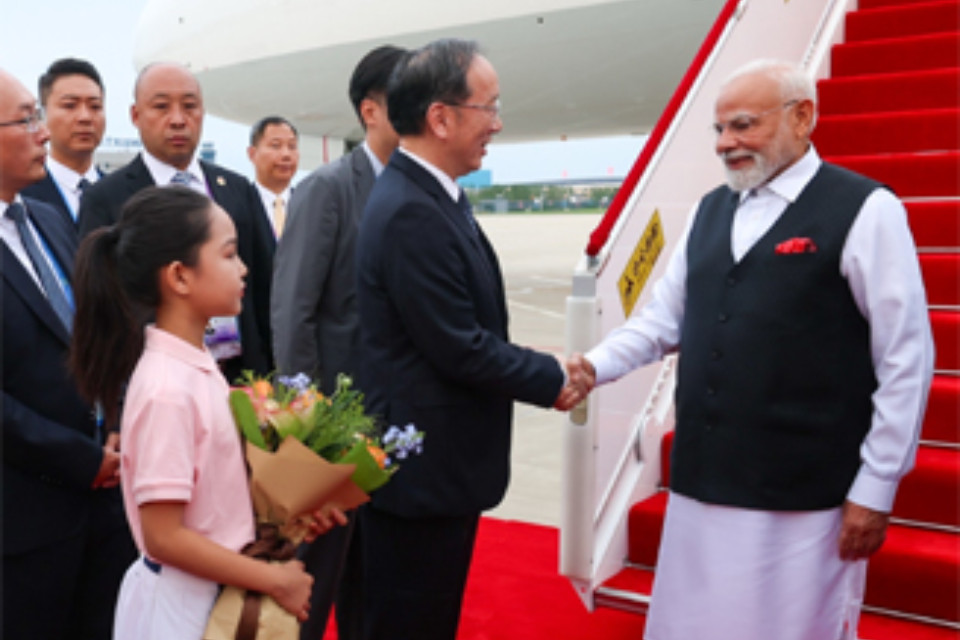 Big news: PM Modi reached China! Grand welcome given, will hold meeting with Jinping-Putin