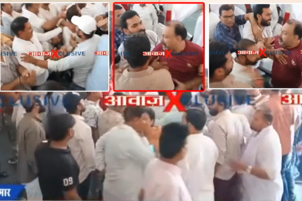 Rudrapur: Chaos in Congress meeting! Factionalism visible, situation reached till fighting! Injured worker referred to higher centre