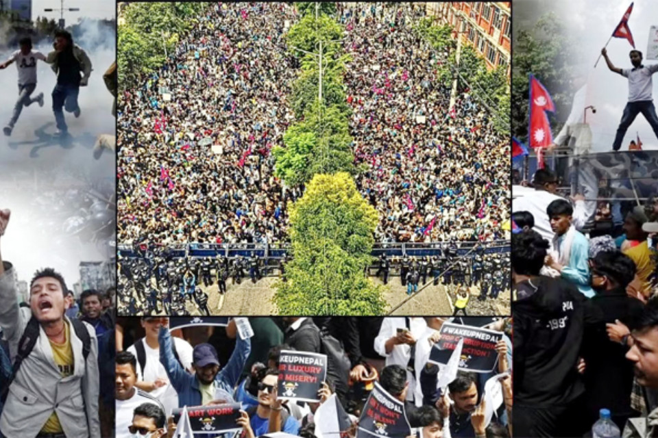 Situation out of control in Nepal: Protesters occupy President's personal residence! Congress headquarters burnt down, travel advisory issued for Indians amid violence