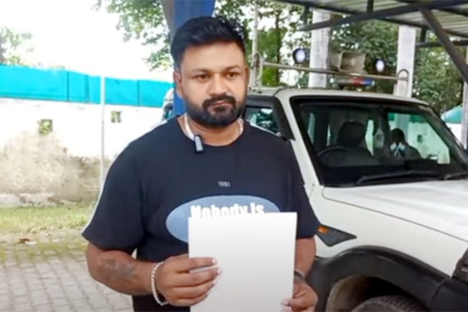 Rudrapur: Sensational video of an employee working in PWD department goes viral! Now Prempal has approached the police, made serious allegations against Sunit