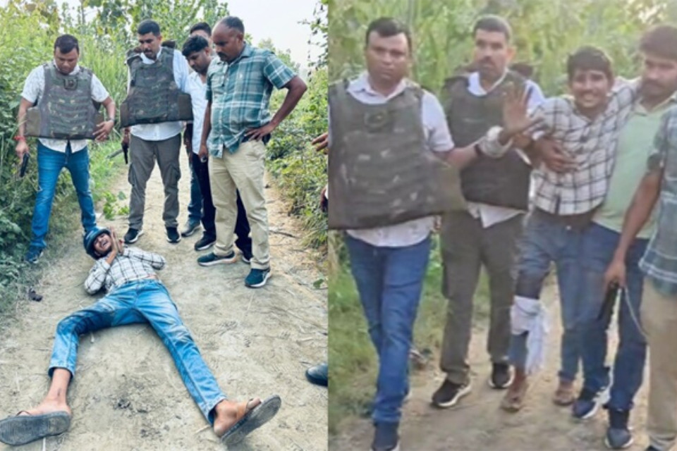 UP Police action: Fifth accused in Disha Patani's house firing case killed in encounter! He said, "Sir, I will never come back to UP."