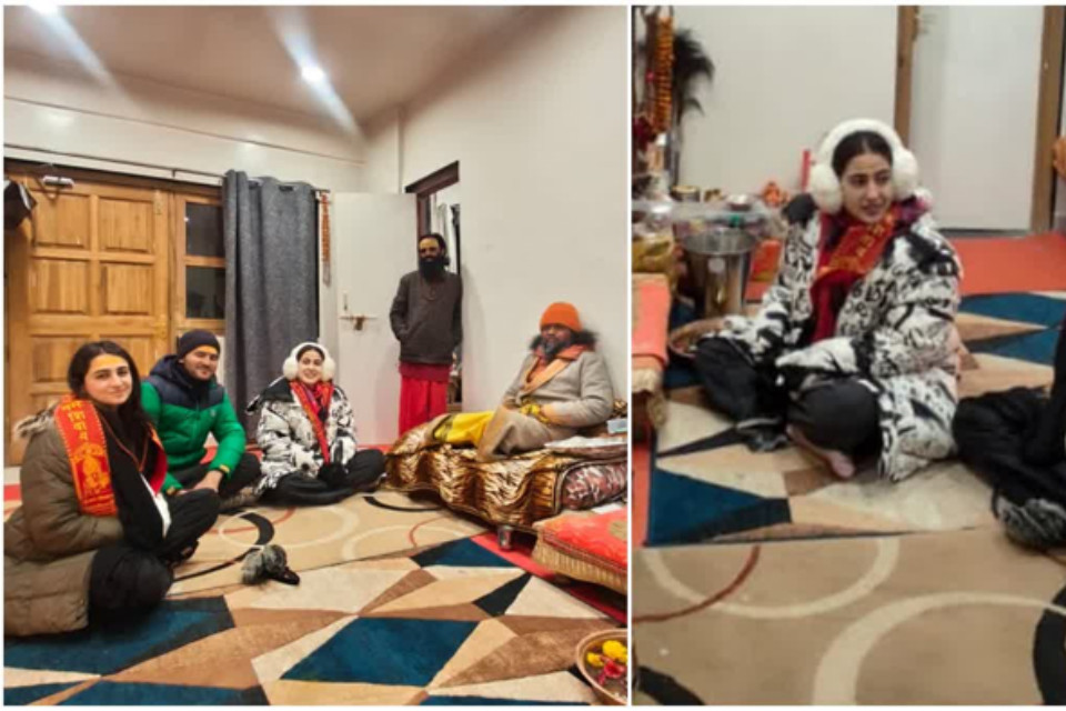 Uttarakhand: Sara Ali Khan visits the valleys of the Devbhoomi (land of the gods), and fans are thrilled to see Baba Kedarnath.