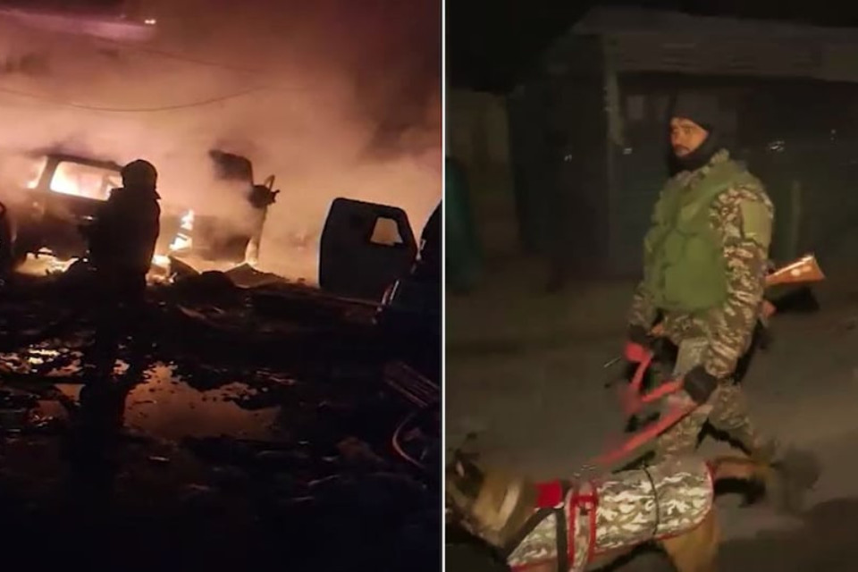 Good Morning India: Big blast in Naugam police station of Srinagar, 9 killed, 29 injured, people scared by the sound of the blast, police denies terrorist attack! Grand alliance disintegrated due to 