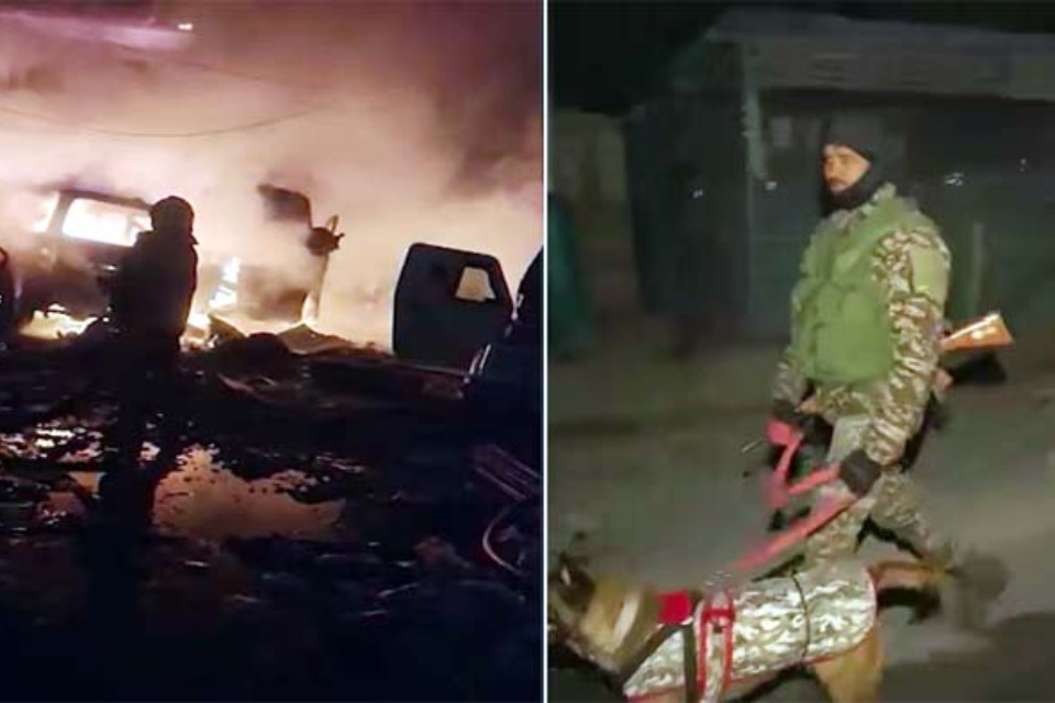 Srinagar Blast: The explosion occurred at midnight, shaking the entire area! Body parts were found hundreds of feet away, terrifying people.