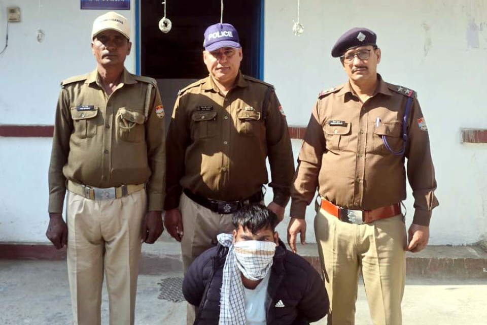 Rudrapur: A woman is murdered in Bhurani! The accused husband is behind bars for the crime.