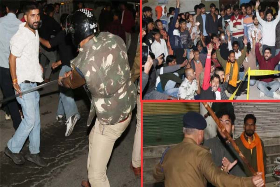 The discovery of banned animal remains sparked a commotion in Haldwani, prompting police to resort to lathi charge amid stone-pelting and vandalism.