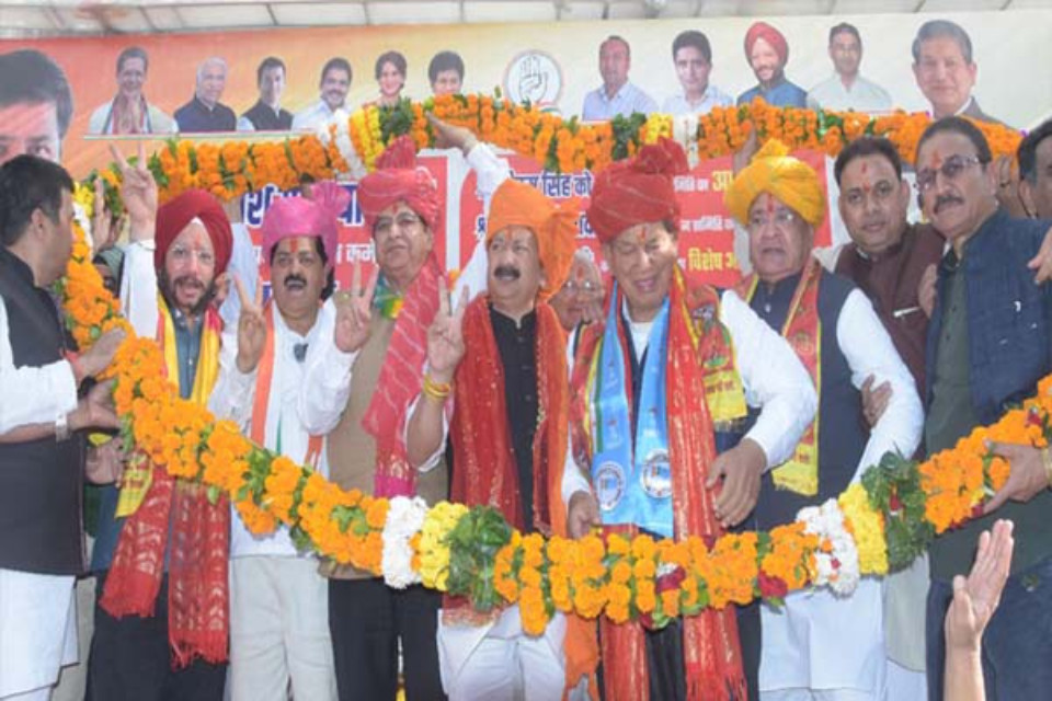 Congress in Uttarakhand has sounded the bugle for the 2027 Assembly elections, with the newly appointed state president taking charge.