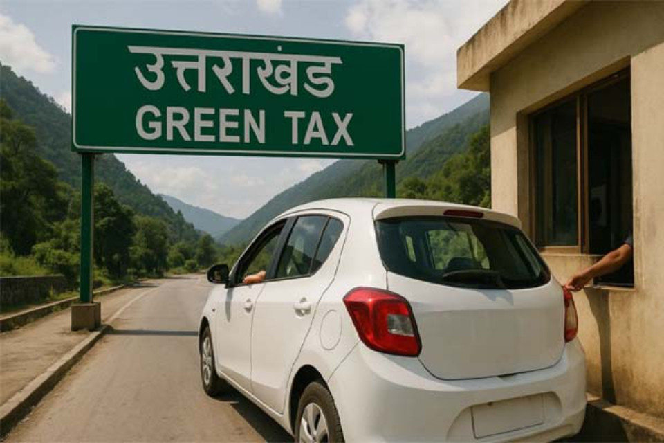 Uttarakhand: Green cess to be levied on vehicles coming from outside states from December, cameras installed at the border