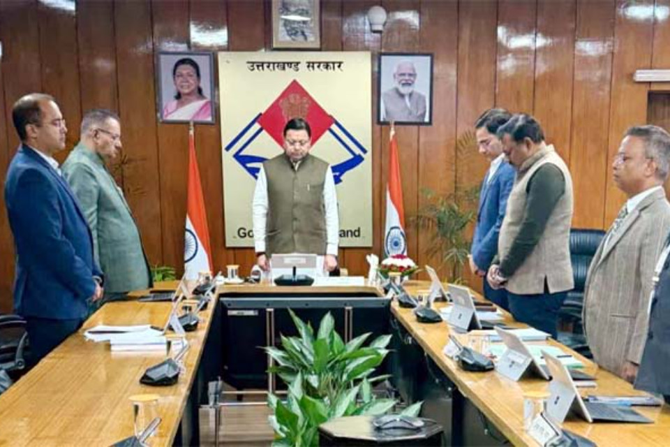Uttarakhand: Dhami cabinet meeting! 7 important proposals approved, tribute paid to state agitator Diwakar Bhatt