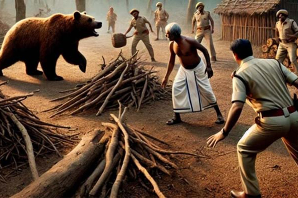 Uttarakhand: Bears terrorize villagers, the system is helpless, the government is silent, and public representatives are also sleeping peacefully.