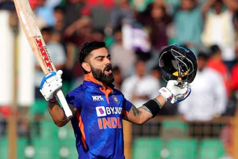 Sports News: Virat Kohli creates history by scoring a century! Sets a new world record. Find out why this is so special.