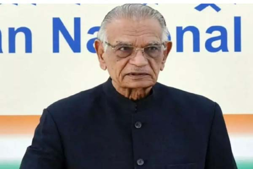 Former Home Minister Shivraj Patil passes away! He breathed his last at the age of 90.