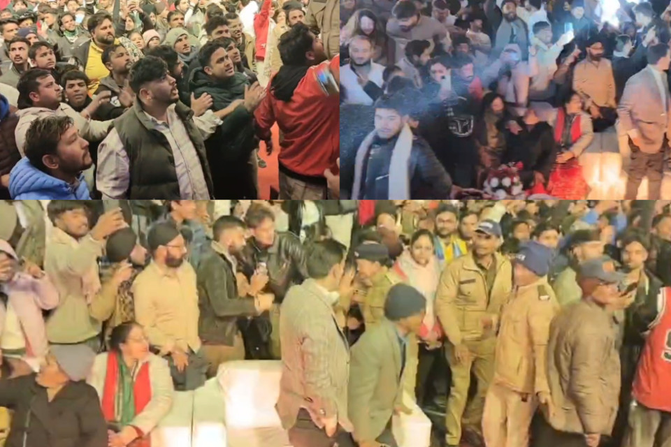 Nainital Winter Carnival: Star Night turns into a night of chaos! Police arrangements failed during the carnival, the crowd reached the stage, chairs and heaters were broken,the Kumaon Commissioner a