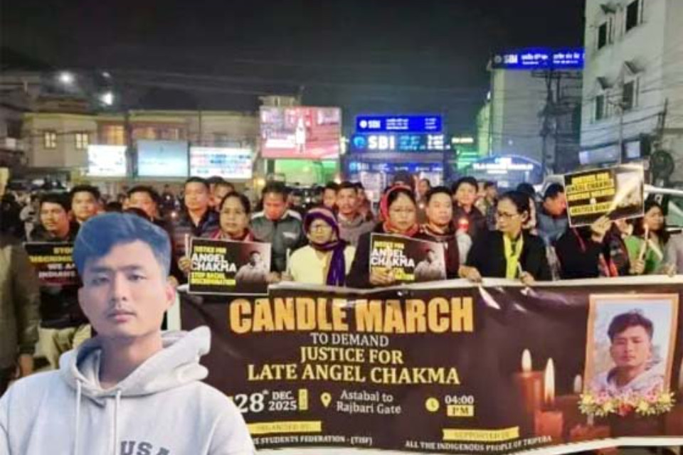  Angel Chakma murder case: National Human Rights Commission takes cognizance, issues notice to state government, seeks report within seven days