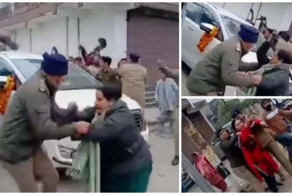 Ankita Bhandari murder case: BJP state president Mahendra Bhatt faces strong protest in Kotdwar! Congress shows black flag, police panic