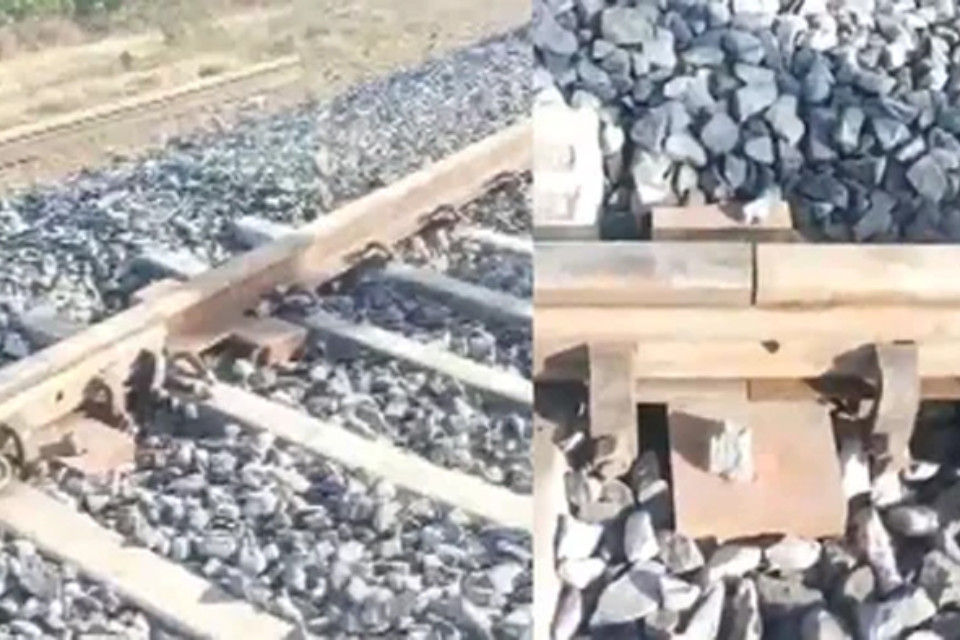 Big news: Explosion on railway line in Punjab before Republic Day! 12 feet of section blown away, loco pilot injured