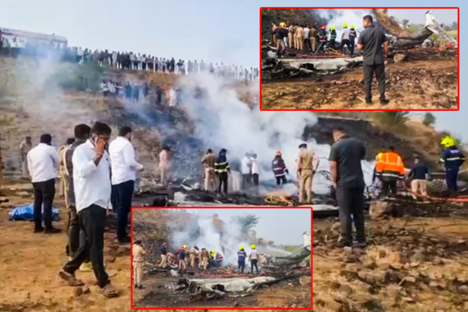 Baramati plane crash: 35 minutes in the air, and then everything was over! Maharashtra declared three days of mourning, and the black box issue is back in the news.