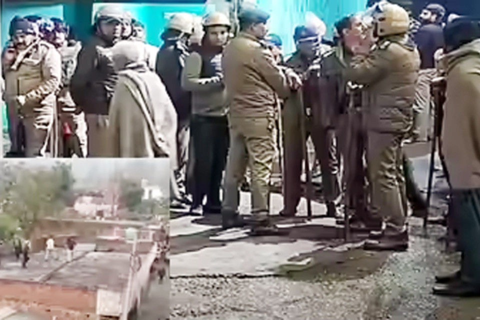 Uttarakhand: Firing during a procession! Major police action, 40 people detained! Heavy police force deployed in the village, keeping a close watch.