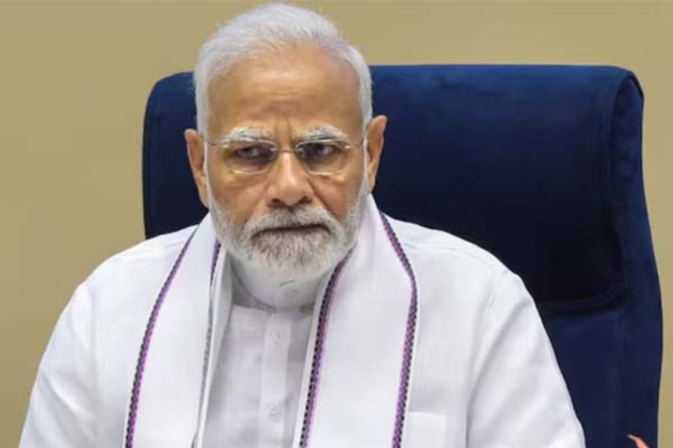 PM Modi Pays Tribute to the Martyrs of Pahalgam: Declares&mdash;India Will Not Bow Down Before Terror; Every Wound Will Be Avenged.