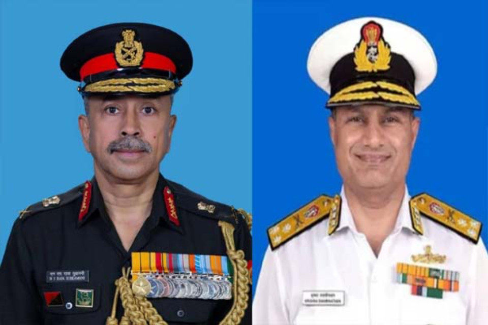 Nation's Military Might Gains a New Edge: Raja Subramani to be the Next CDS; Krishna Swaminathan to Assume Command of the Navy.