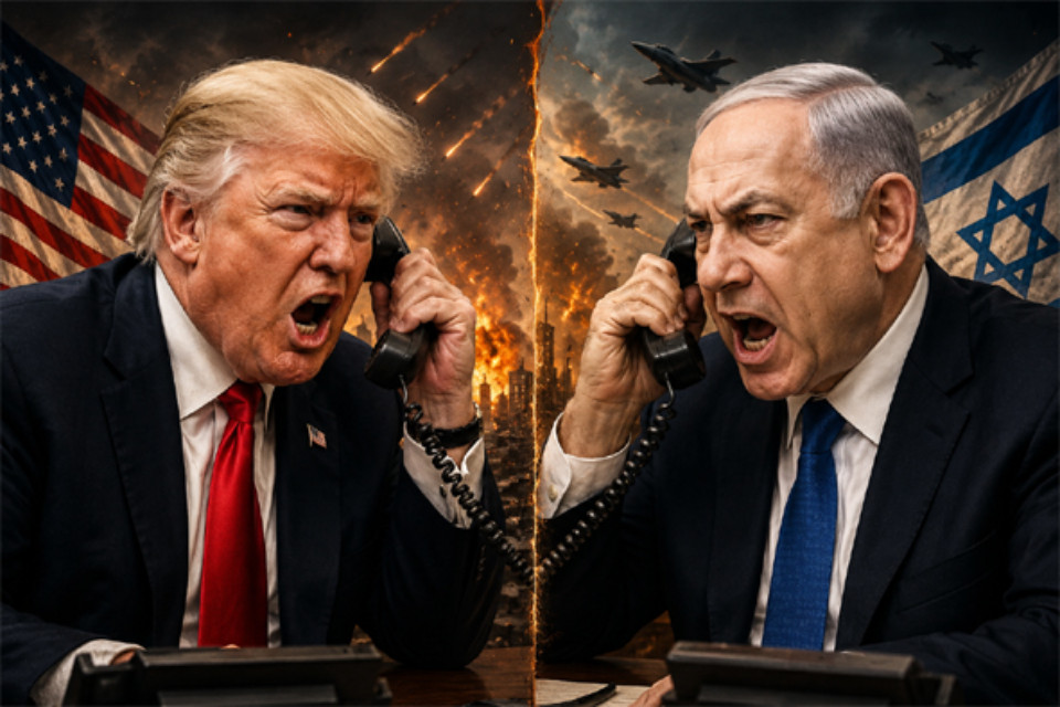 Trump and Netanyahu clash over Iran war: US-Israel differences deepen over halting attacks! The two leaders clashed over the phone, threatening a new crisis for the world.