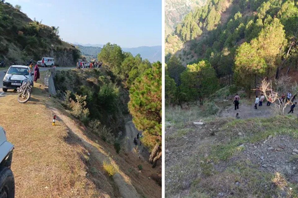 Major accident in Himachal: Tragedy strikes families returning from a tonsure ceremony! Bolero plunges into a deep gorge; seven people from the same village killed.