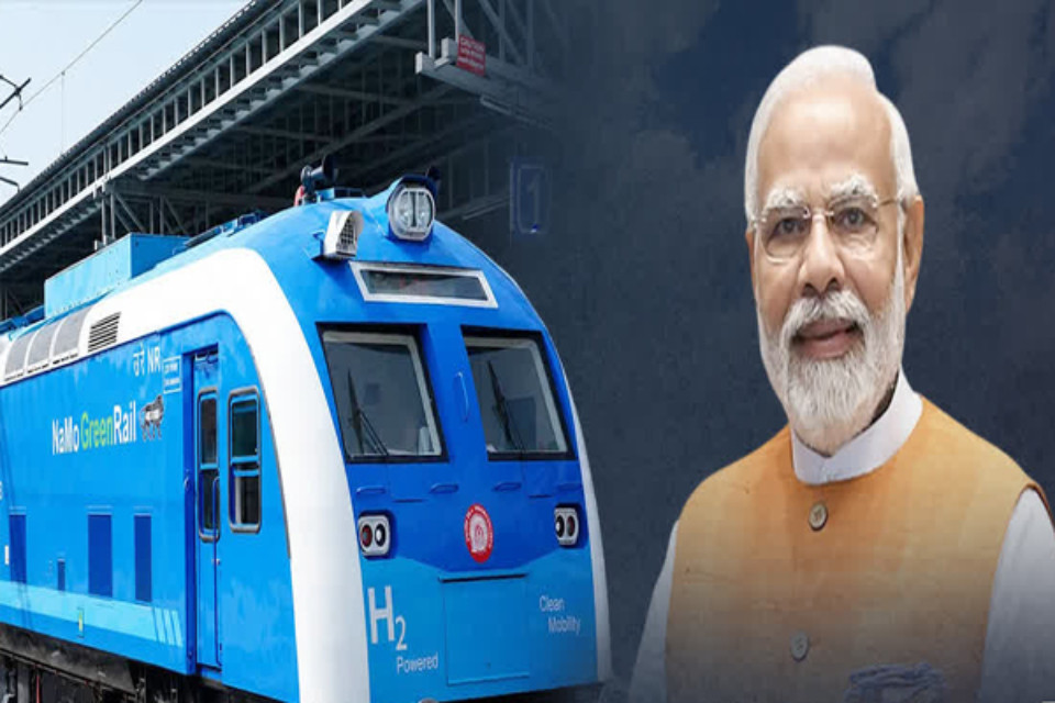 A new golden chapter in the country's railway history: India's first indigenous 'hydrogen train' to run today; PM Modi to flag it off from Jind.