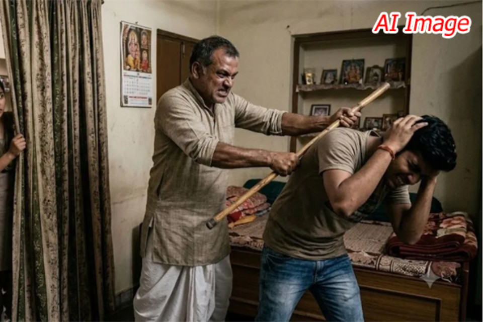 सनसनीखेजः मामूली बात पर हैवान बना पिता! पहले बेटे को खंभे से बांधा, फिर लाठी से मरते दम तक पीटा